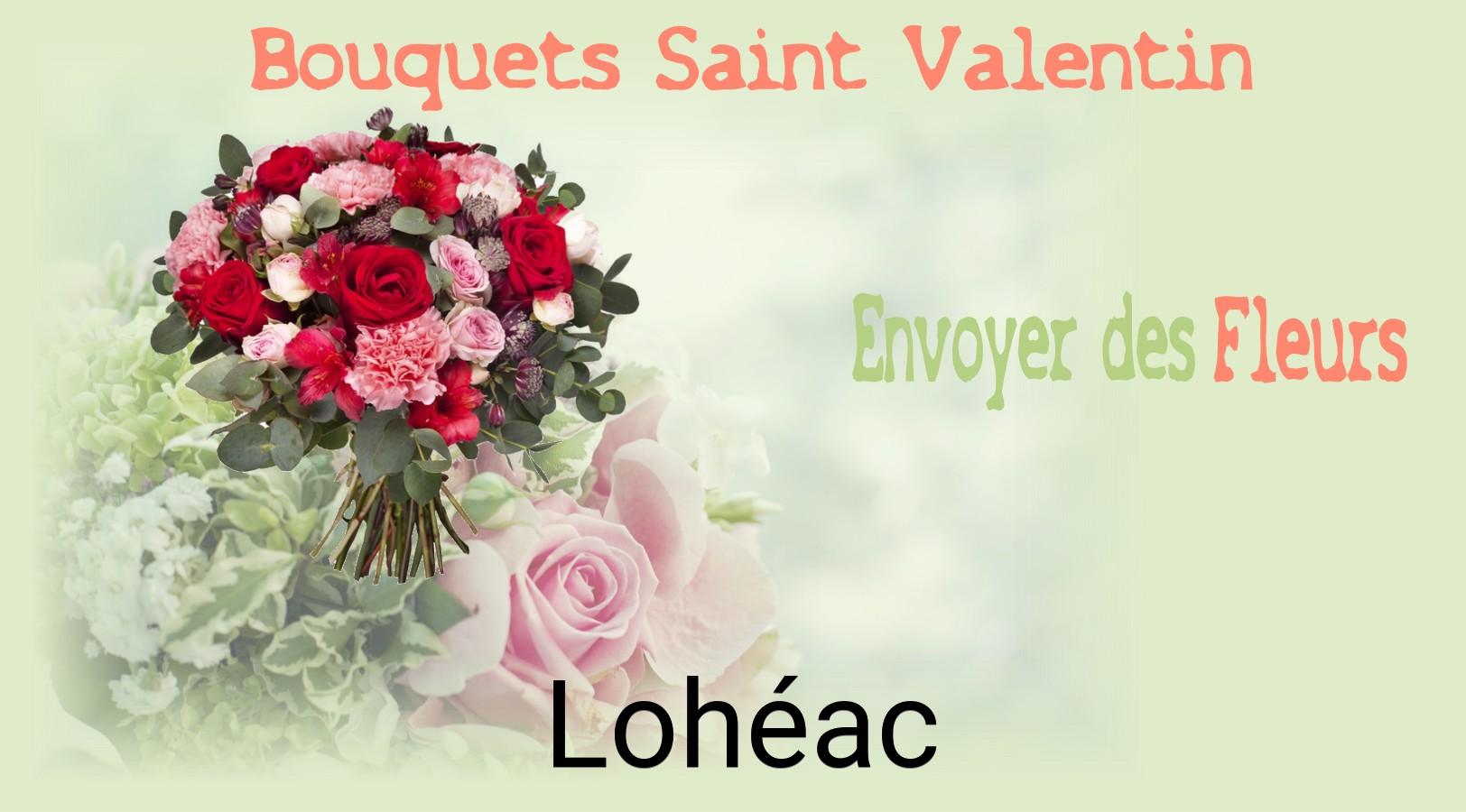Roses de Saint-Valentin livrées à Lohéac